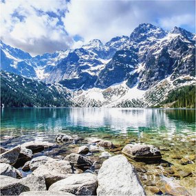 Fotótapéta Flizelina Nappali és Hálószoba Hegyi táj 250x250 Ragasztó