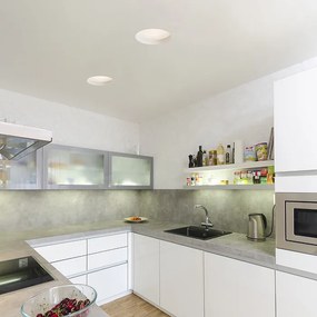 RENDL MIA R zápustná sádrová/satinovaný akryl 230V LED E27 2x11W
