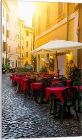 Üveg Vágódeszka 30x52 Utca a Konyhába