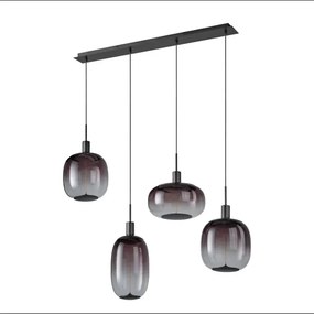 Osram - Tápkábel NEEDLE PENDANT 4xE27/25W/230V antracitszürke