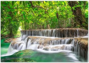 Poszterek 100x70 Vízesés Kaszkád Ázsia