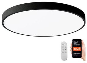 Immax NEO 07249L-LED Dimmelhető lámpa SEMPLICI 48W/230V Wi-Fi Tuya black+ + távirányító 07249L