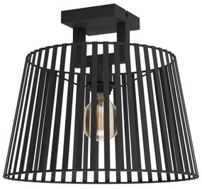 Eglo 390001 - Mennyezeti lámpa BOGOTA 1xE27/40W/230V fekete