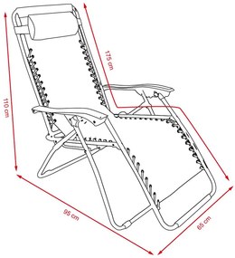 Avenberg SOFIA/DALLAS Relaxációs szék - bézs