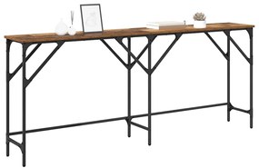 Konzolasztal Régi fa 180 x 29 x 75 cm Faanyag