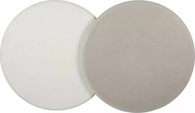 Clav kerek dohányzóasztal 60 cm - világosszürke