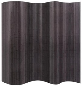 szürke bambusz paraván 250 x 165 cm