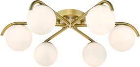 Dar Lighting Orlena ORL6435 Plafonlámpa 6x40w/G9