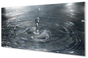 Üvegképek Water drop splash 120x60cm 2 fogas