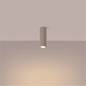 Szürkésbarna fém spotlámpa Gleam – Sollux