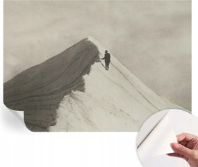Öntapadós Fali Fotótapéta Hálószobába Magányos hegymászó 208x146 cm