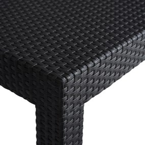 SAVIO kerti bútor szett fekete