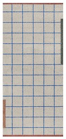 Elefántcsont színű mosható futószőnyeg 70x150 cm Network – Mette Ditmer Denmark