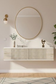 Corsa 120 - White, Travertine