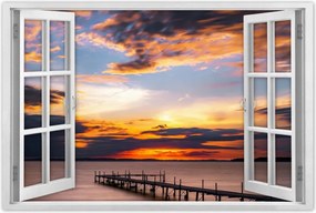 Poszterek 120x80 Nyugati tó móló