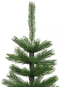 vékony polietilén műkarácsonyfa állvánnyal 120 cm
