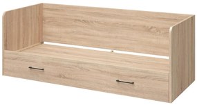 Egyszemélyes széthúzható ágy 80 cm Tetrix 13 (szonoma tölgy) (tárolóhellyel). 1098495