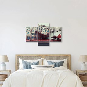 Kép - építészeti épület (90x60 cm)