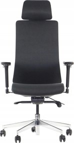Akcent/f Plus irodai szék, fekete, 4D padló, megfelel a rendeletnek