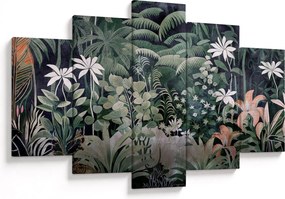 Kép - Festett dzsungel minta (150x105 cm)