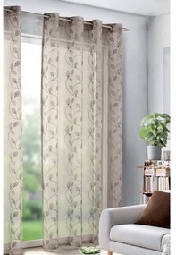 Barna voile fényáteresztő függöny 135x245 cm – Sehlbach