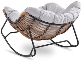 Szürke hinta fotel Elton