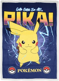 Pokémon Catch' em All sherpa takaró 140x190 cm