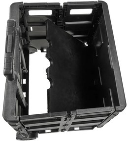 Keeeper Összecsukható bevásárlókocsi Olli 45 l Black, 45 l