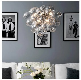 ByRydens 4200440-7002 - Csillár zsinóron GROSS 8xG9/4W/230V átlátszó