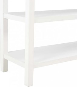 fehér MDF tálalószekrény 110 x 35 x 80 cm