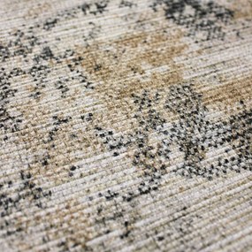 Szürkésbézs mosható szőnyeg 190x290 cm Lila Abstract – Flair Rugs