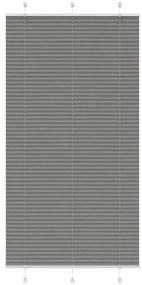 pliszírozott redőny antracit 105x200 cm szövetszélesség 104,4cm