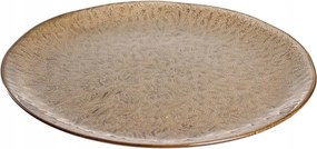 Lapostányér 27cm homokszínű 6db-os Matera