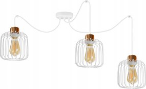 Csillár Mennyezeti Lámpa Lógó Pók Gyűrű Fehér Mennyezeti Lámpa A Nappaliba