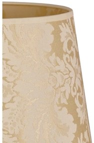 Duolla - CLASSIC M asztali lámpa búra E27, 24 cm átmérő, arany