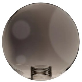 BUBBLES GLASS SHADE D12 SMOKY