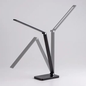 Brilagi - LED érintéses asztali lámpa, dimmelhető, vezeték nélküli QI töltéssel, LED/7W/5V, 3000/4000/6000K, fekete