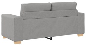 felhőszürke szövet loveseat kanapé 140 cm
