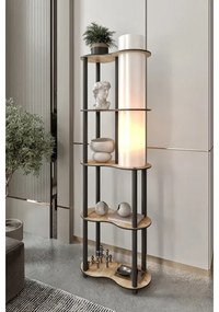 Polcos állólámpa NOTO 1xE27/40W/230V bézs/fekete