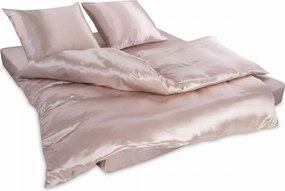 Klara Selyem ágyneműhuzat 200x220 Rózsaszín 100% Selyem