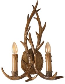 Brilagi - Fali lámpatest DEER 2xE14/10W/230V agancs