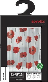 Zuhanyfüggöny 180x200 cm Poppy – Spirella