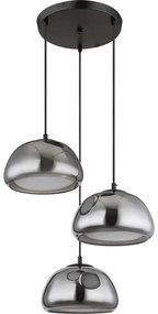 Globo 15743-3HR - Csillár zsinóron JELLA 3xE14/40W/230V