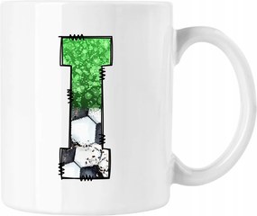 Bögre Labda Alfabetikus I betű 24 Fehér 330ml