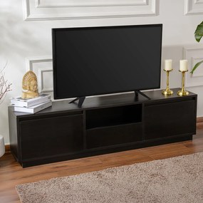 TV asztal Vanguard Wood Fekete