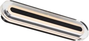 Nordlux - CAVARA LED fürdőszobai fali lámpa LED/11W/230V 3000/4000K IP44 fekete