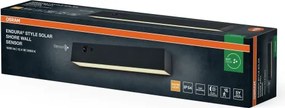Osram - LED napelemes fali lámpa ENDURA STYLE LED/12,4W/4,2V 2000 mAh IP54 antracit