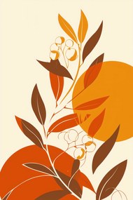 Poszter 20x30cm Meleg őszi szél