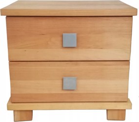 Hania 2S éjjeliszekrény 46x50x40, robusztus kivitel