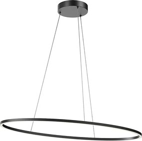 Redo 01-3339 - LEO dimmelhető LED kábeles csillár LED/48W/230V fekete